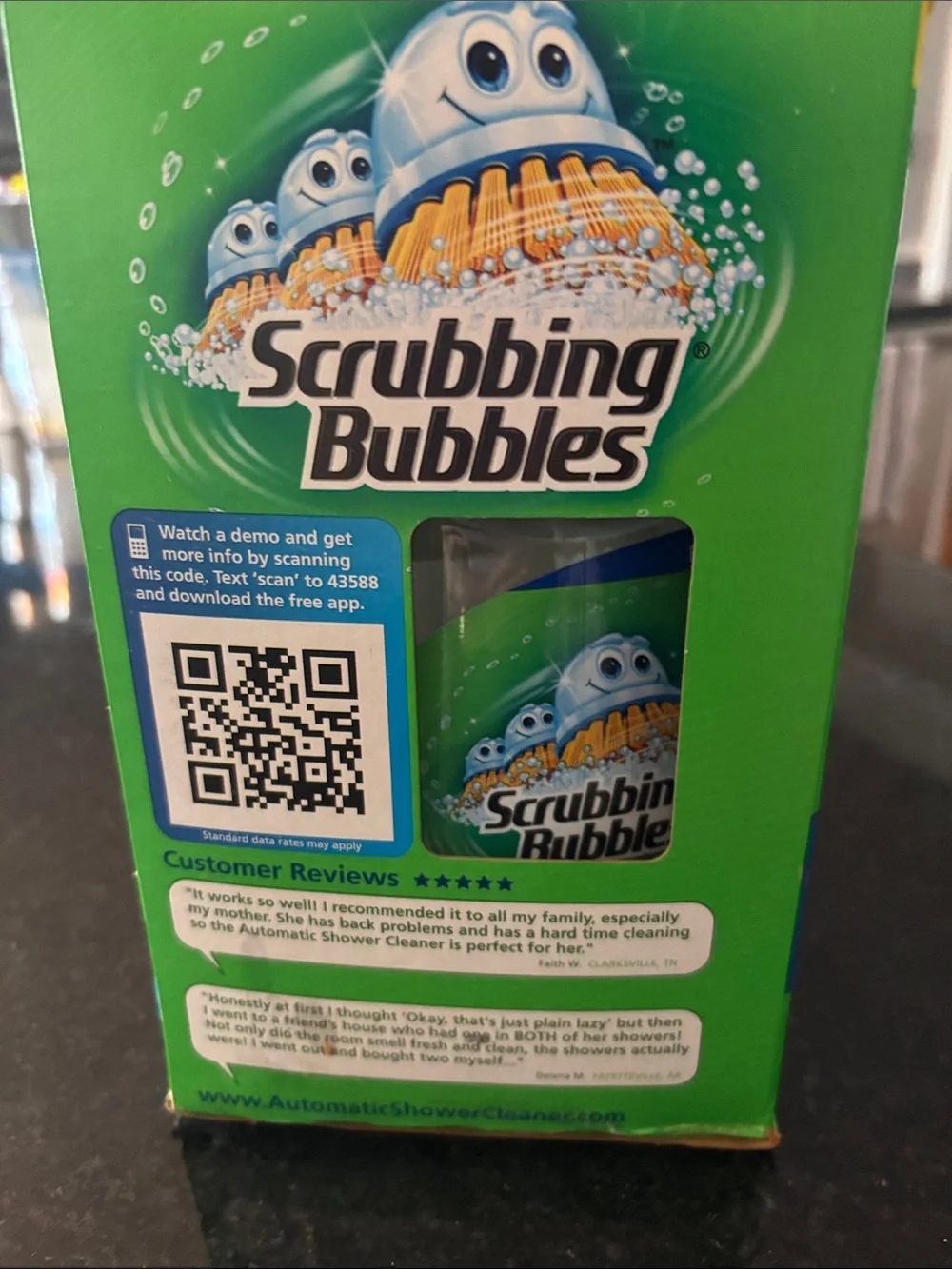 Scrubbing Bubbles Continuous Clean Automatic Shower Cleaner - Brand New